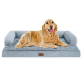 MEKIY cama para perros XL ortopédica con espuma de memoria para mayor confort
