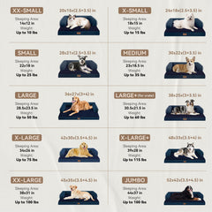 Cama MEKIY ortopédica con espuma de memoria para mayor confort.