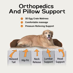 Tejido de terciopelo deluxe en la cama MEKIY para perros.