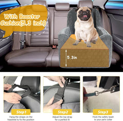 Melafa365 asiento con correa integrada, seguridad durante el viaje
