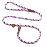 Mendota correa deslizante lilac 3-8x6 en mano para entrenamiento suave
