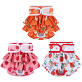 Pañales Mengelina para perros, paquete de tres, protección reutilizable para casa.