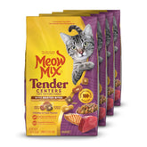 Meow Mix, empaque frontal con cuatro bolsas para uso diario