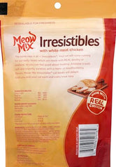 Textura suave de Meow Mix Irresistibles para mordiscos suaves y fáciles