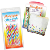 Meowijuana Birthjays bundle: juntas de hierba gatera premium para juego suave y estimulante