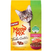 Meow Mix Centro Tierno con Vitalidad Burst, envase práctico para porciones frescas.
