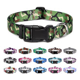 Mercano collar ajustable con patrones tribales para perros, cómodo y seguro