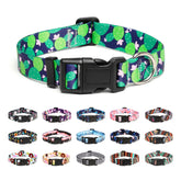 Collar Mercano con patrones tribales florales, cómodo y duradero para paseos diarios