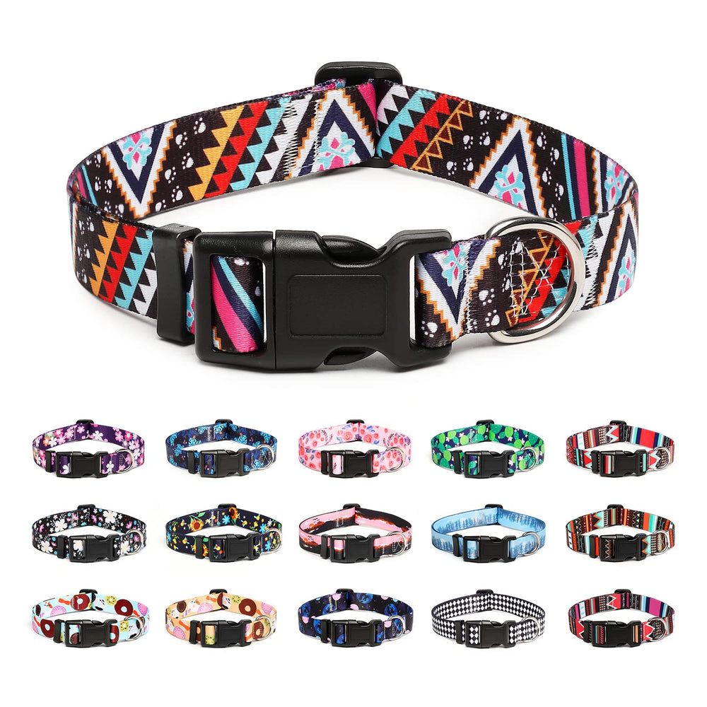 Collar Mercano con patrones de diseño únicos para estilo en paseos