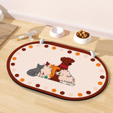METEOROCK tapete-alimento-perros-24x16 facilita recogida de líquidos y mantiene limpio el suelo.