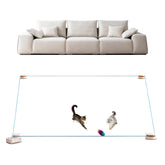 Metiya juguete interactivo para gatos, frontal con base estable para ejercicio interior.