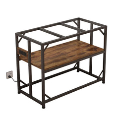 METYERRY soporte acuario metalico duradero para tanque grande