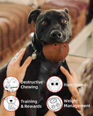 Mewlmart Giggle Ball: duradera bola de goma natural para masticadores agresivos.