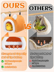MEWTOGO nido de peluche interior suave ofrece calor constante.