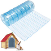 MEWTOGO puerta-perro-transparente para ver el exterior desde dentro