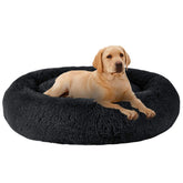 Cama para perro MFOX con diseño de anillo de peluche para descanso cómodo.