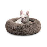 Cama MFOX calma para perros, vista frontal, descanso envolvente y cómodo.
