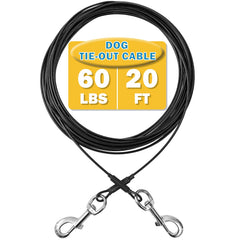 Mi Metty cable de atar para perro de 20 pies para explorar con seguridad.