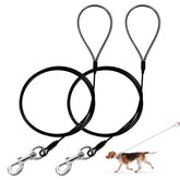 Mi Metty correa para perro con cable metalico 6 pies detalle resistente
