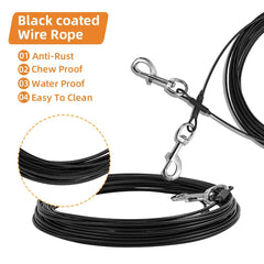 Mi Metty recubrimiento de PVC protege el cable en exterior.