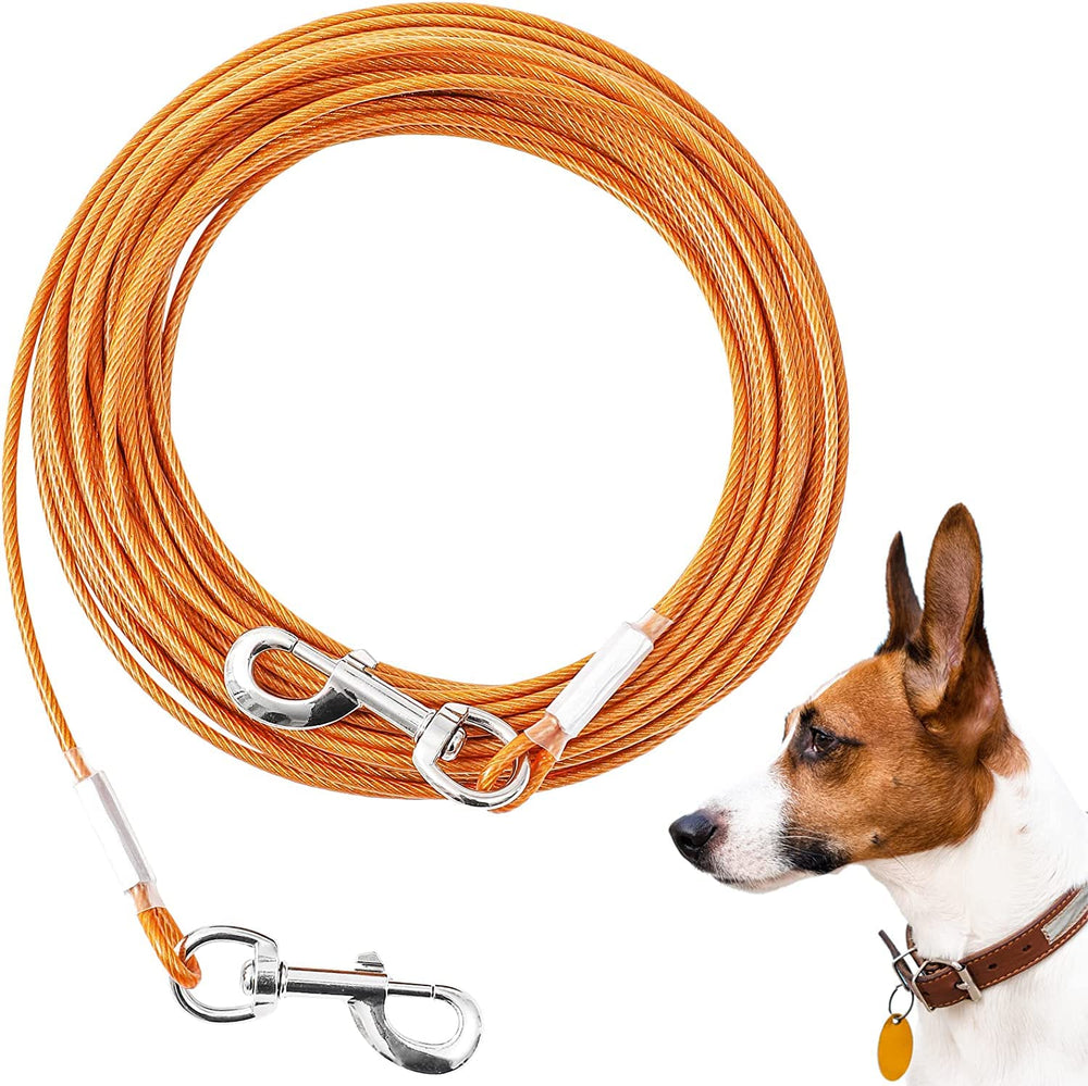 Mi Metty cable de amarre para perros, 100 ft, libertad controlada