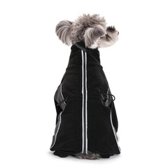 Chaqueta con cremallera trasera de Miaododo, vestir al perro con facilidad.
