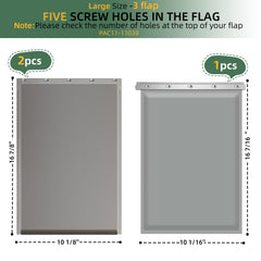 MIAOTONG repuesto compatible con PetSafe PAC11-11039 para puertas actuales.