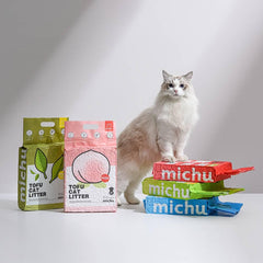 Michu ofrece olor neutralizante, manteniendo un ambiente fresco.