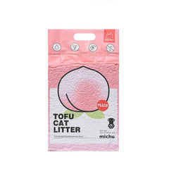 Michu Tofu Gato arena 88oz, bolsa fácil de transportar y almacenar.