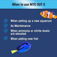Microbe-Lift Nite-Out II, acuario nuevo con bacterias nitrificantes listas para habitar.