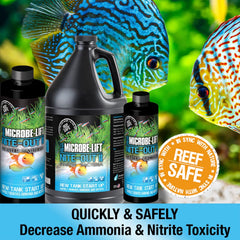 Microbe-Lift Nite-Out II, mezcla bacteriana, reduce amoníaco y nitrito de forma segura.