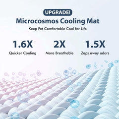 Manta enfriamiento Microcosmos para adultos, descanso cómodo en casa.