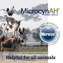 MicrocynAH en caballos y conejos: solución ocular para irritaciones menores