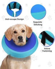 MIDOG Cono inflable mantiene visión clara para comer y moverse con normalidad