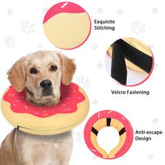 Cono MIDOG con visión despejada para comer y beber con facilidad.