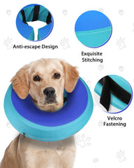 Cono inflable MIDOG con visión libre, permite comer y beber con facilidad