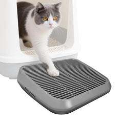 Midollarle rampa para caja de arena, entrada fácil para gatos