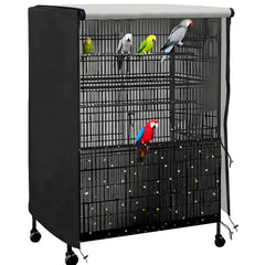 Funda MIEUXLLEY para jaula de aves con Oxford 420D, sombra y protección.