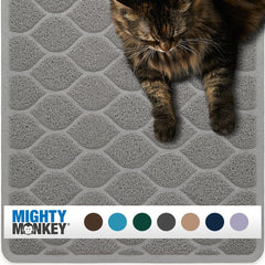 Mighty Monkey alfombra para arena con textura trasera que retiene la arena