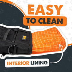 Mighty Paw bolsa entrenamiento con correa ajustable y clip metálico