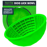 Cuenco interactivo Mighty Paw para perros, anima a lamer y explorar sabores.