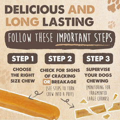 Mighty Paw masticacion dura, ideal para perros fuertes