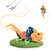 Migipaws Lagarto flap chirrido interactivo: estimula juego activo y curiosidad del gato.
