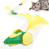 Migicar de Migipaws, juguete ratón realista que estimula la caza del gato.