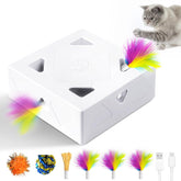 Migibox Migipaws: interacción 3-en-1 para gatos curiosos y activos.