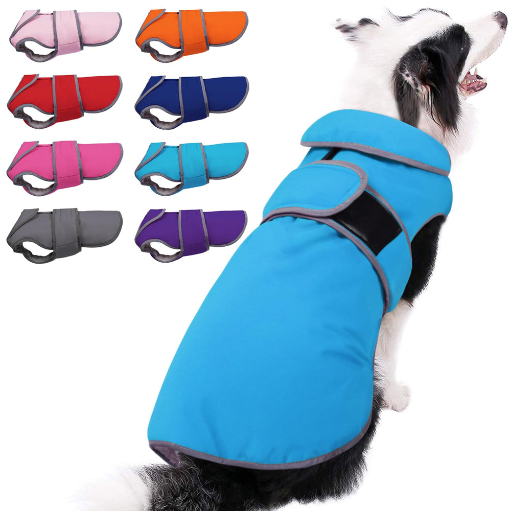 MIGOHI abrigo impermeable para perros, ideal para días lluviosos.