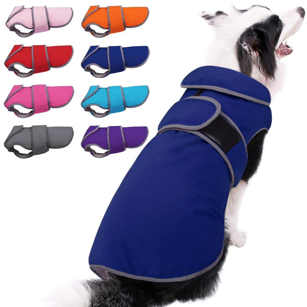 MIGOHI chaqueta para perro invierno impermeable con forro cálido para días fríos