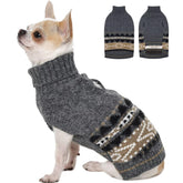 MIGOHI sudadera clásica para perro con cuello tortuga y ajuste cómodo
