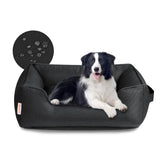 Miguel cama para perro exterior impermeable con borde alto para descanso seguro al aire libre