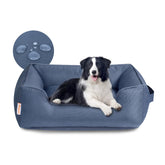 Cama Miguel para perro exterior con tela Oxford 600D, resistente.